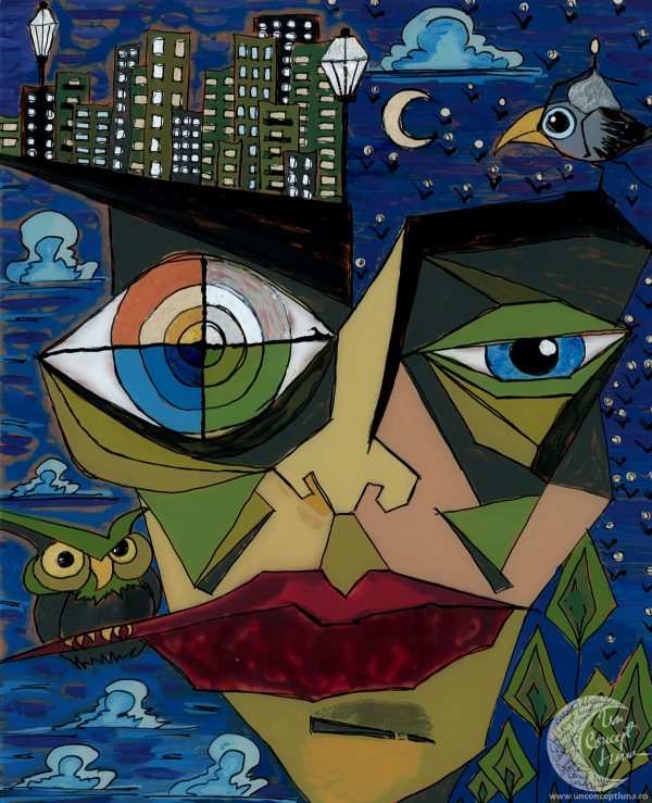 Pictura sticla 24x30 cm C1